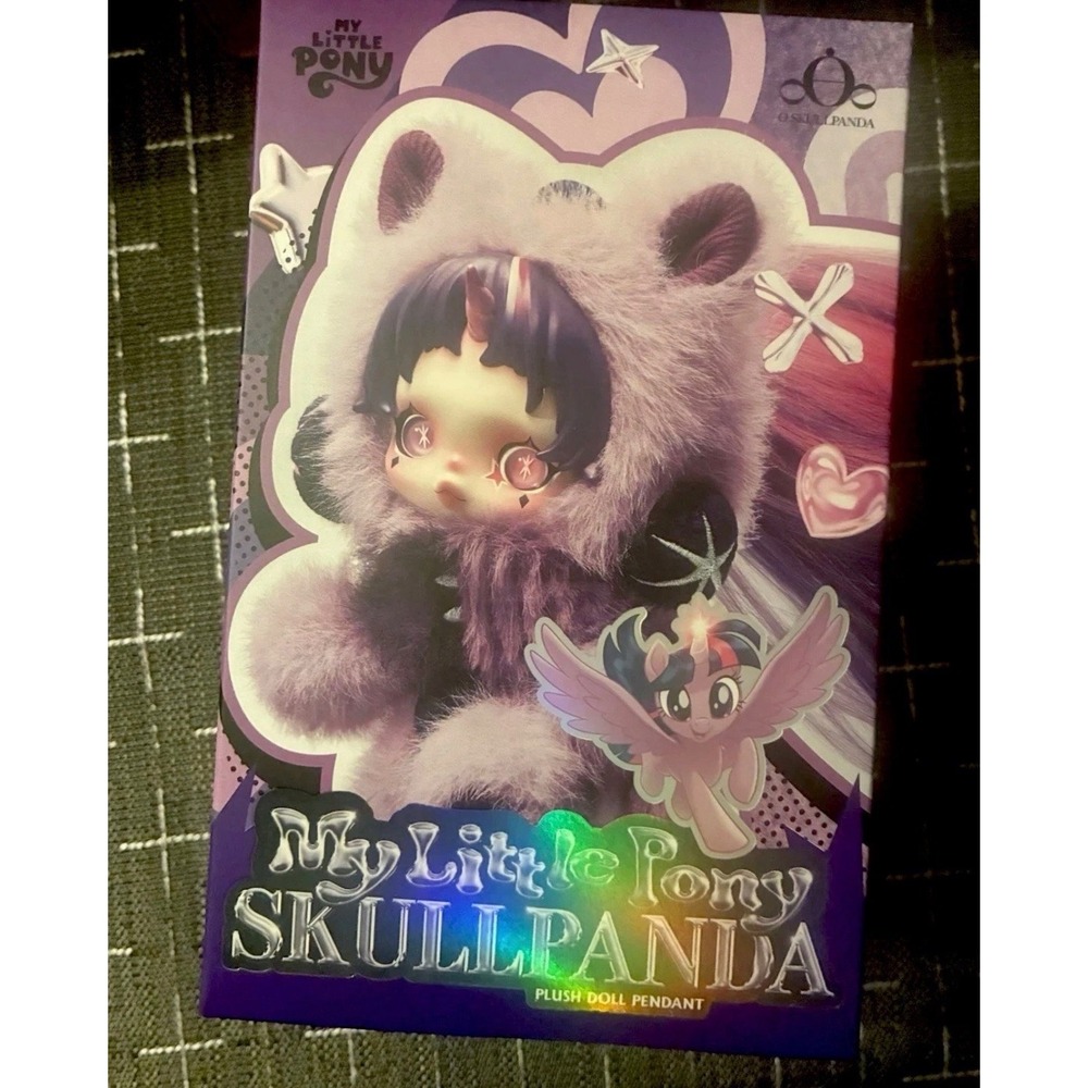 PopMart Skullpanda X My Little Pony Series Plush Confirmed/Unopened Rainbow Dash - Picture 4 of 7